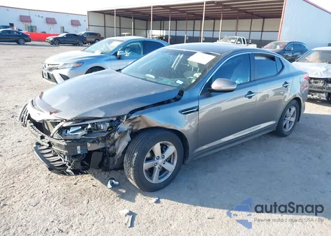 2015 Kia Optima Lx from USA, damaged, VIN 5XXGM4A72FG383453